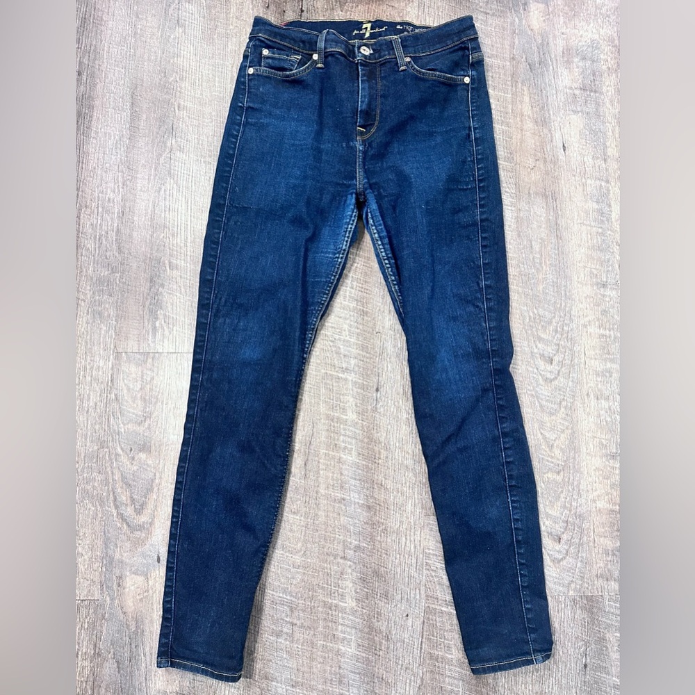 7 For All Mankind Blue Women's Jeans